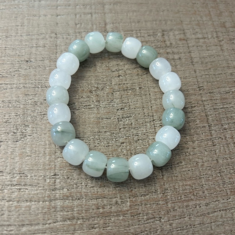 Jade Beaded Bracelet